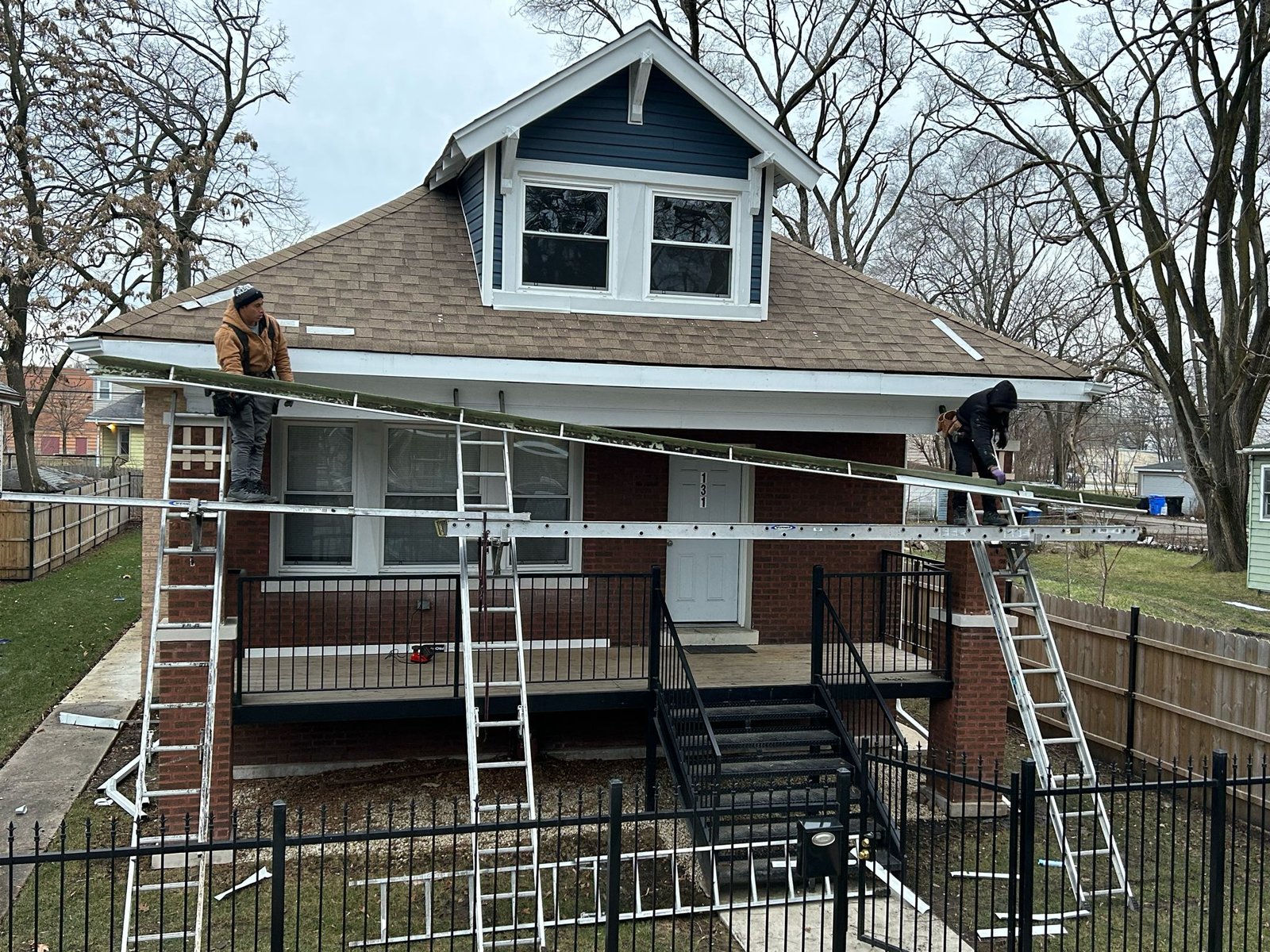 Gutter replacement in Chicago Area